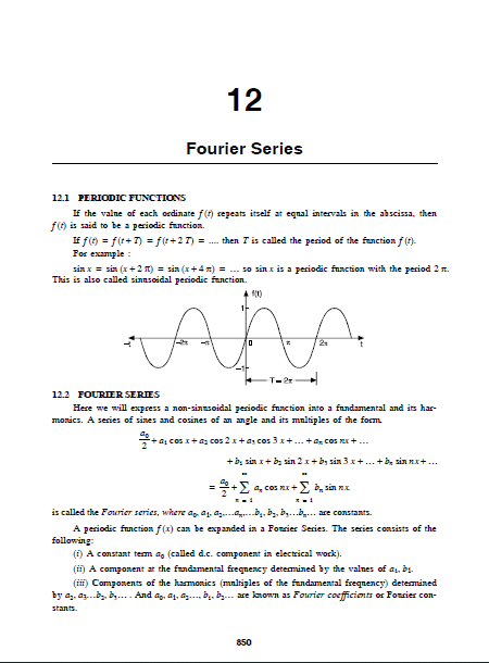 Chapter 12: Fourier Series pdf