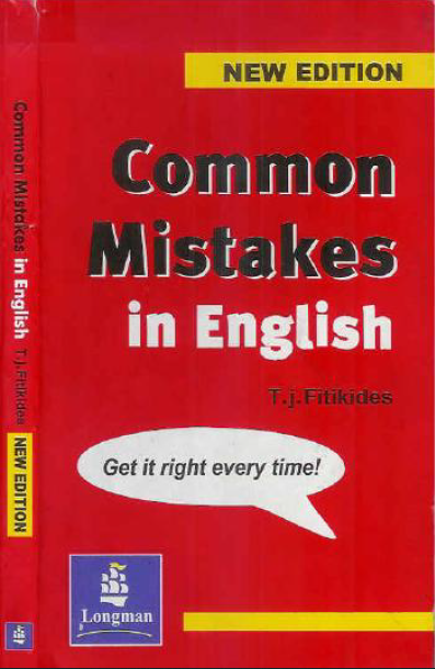 Common Mistakes in English by T.J. Fitikides - New Edition 